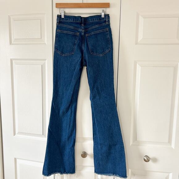 Abercrombie & Fitch The Vintage Flare High Rise Jeans Blue Denim Sz 27/4 EUC - Picture 4 of 6